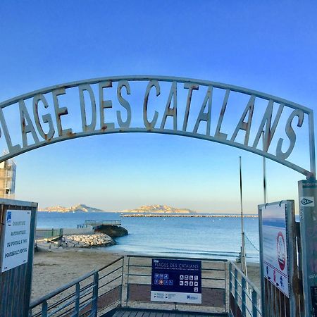 Vue Mer Plage Catalans Vieux Port Clim - 2 Chambres Marsella Exterior foto