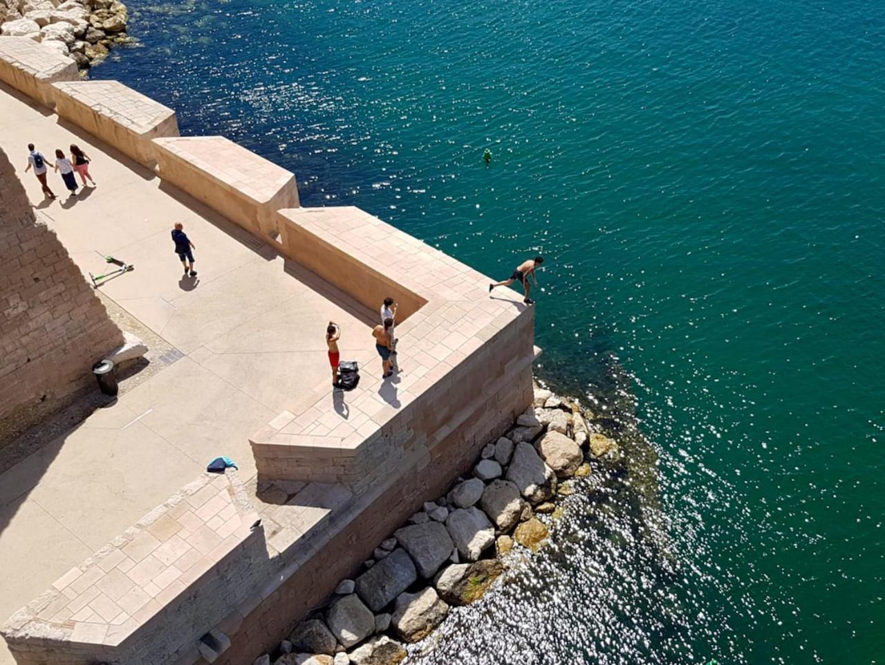 Vue Mer Plage Catalans Vieux Port Clim - 2 Chambres Marsella Exterior foto